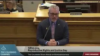 Rep Bottoms Responds to SJR25-004 - Reproductive Rights and Justice Day