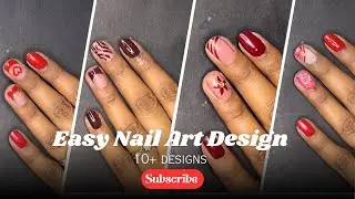 💅 VALENTINE'S DAY NAIL ART: 10 EASY DESIGNS FOR BEGINNERS! ❤️💖 | Floral Nail Art for V-Day!