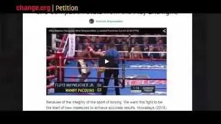 #MayPac Change Petition - Artorias Boxing