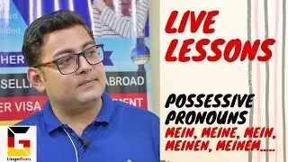 LIVE | 10th April | Possessive Pronouns in German | Learn German with LINGO GURU