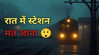आख़िरी प्लेटफॉर्म | Platform No. 7 की डरावनी सच्चाई | Horror Train Story Hindi।Horror story of train