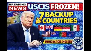 USCIS Just FROZE Everything  7 Countries Accepting US Immigrants RIGHT NOW 2026 Update