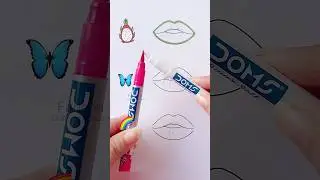 ✨ satisfying creative art || Which one do you like? #painting #art #shorts ￼