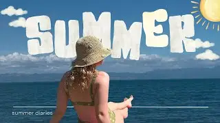 summer diaries | beach days, nature walks & musings about creativity | VLOG