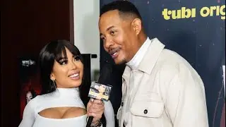 Derrex Brady (actor - cast, director) interviewed by Carla Maria at Wrong Place, Wrong Time premiere