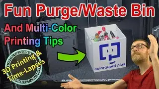Elegoo Centauri Carbon - AMS clone soon (Update: Nope!)? Multicolor Tips & Purge Bin 💩