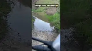 Trail Flooded? NO PROB!  #shorts