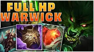 FULL HP WARWICK Jungle Build! | Heartsteel, Titanic Hydra, Overlord&rsquo;s Bloodmail | League of Legends