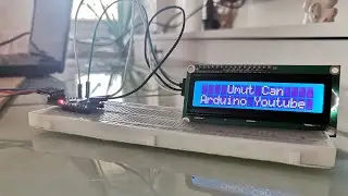 Arduino ile LCD Ekran kullanımı | I2C Bağlantılı