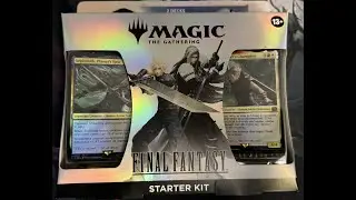 Opening a Final Fantasy Starter Kit