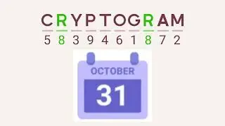 Cryptogram Daily Challenge October 31 2024 - 'Welcome to Vienna' Answers