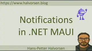 Notifications in .NET MAUI
