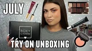 July 2018 BOXYCHARM Unboxing! Try On Style