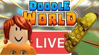 THE GOLDEN SKATEBOARD IS HERE!!! - Doodle World Update