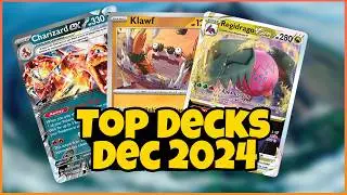 The BEST Pok&eacute;mon TCG Decks of December 2024