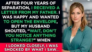 After four years of separation, I received a letter from my father. I was happy and wanted...