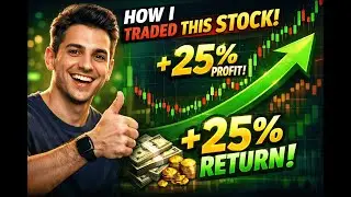 How i booked 25% profit in Shriram Finance | Swing Trading Profits & Logic behind it