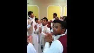 السيد قاسم الشخص في زواج مرتضى الجاسم