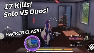 17 Kills! Solo VS Duos! Call of Duty Mobile CODM HACKER CLASS on Asus ROG Phone 6 Gameplay