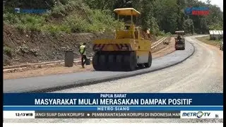 Jokowi Menggeber Pembangunan di Papua