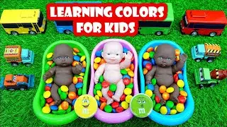Make Candy Shower for Babies and Learning Colors Fun by Toys House Art #122