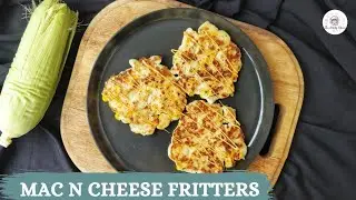 Mac N Cheese Fritters |Unique Cheesy Pasta Recipe |Easy & Quick Snacks Recipe #shorts