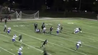 #17 DALE ROBINSON ON A BIG SACK FOR DUNBAR WOLVERINES