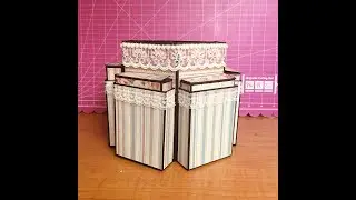 Chipboard Hexagon Desk Caddy