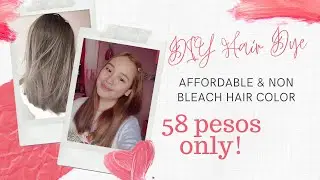 DIY Hair Color, No Bleach (Ash Blonde) | Achieved or not? | Shayne Canicosa