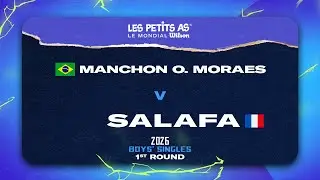 Les Petits As 2026 | Boys Singles R1 | Arthur MANCHON DE OLIVEIRA MORAES vs. Arthur SALAFA