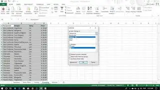 Excel: Grouping data and Subtotal