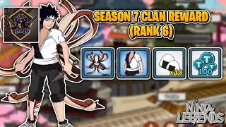 Clan Reward Season 7 - Ninjas Born To Fight (Rank 6) | Ninja Legends