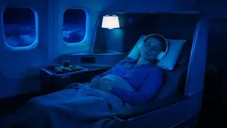 Private First Class Airplane Ambience✈️Soft Jet Engine Brown Noise for Sleeping | RELAX,SLEEP, FOCUS