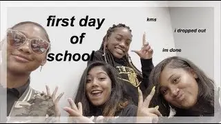 chit chat grwm: first day of high school vlog (freshman year)