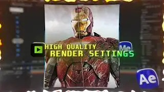 How to Get HIGH QUALITY Edits + Best Render Settings | After Effects