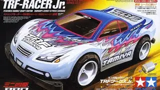 REVIEW & UNBOXING TRF-RACER JR TAMIYA MINI 4WD MS CHASSIS PRO SERIES POLYCARBONATE BODY
