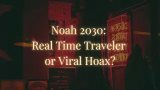 The Truth About Noah from 2030 | Time Traveler Predictions Revealed