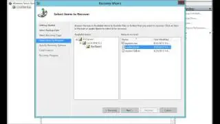 Recovering a File