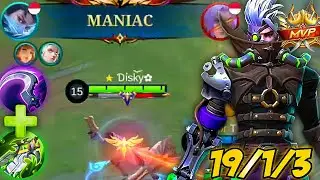 MANIAC + 19 Kill! Build Granger Gold Lane Top Global! Ling & Hanabi Musuh Sampe Gk Dapet Kill ~ MLBB