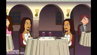 Futanari clones on a date