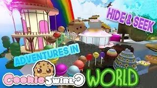 Adventures in CookieSwirlC World! Sweet Land in Roblox 🍪🍭🍥🍬