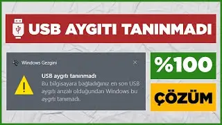 USB Aygıtı Tanınmadı Hatası Nasıl &Ccedil;&ouml;z&uuml;l&uuml;r? | %100 Kesin &Ccedil;&ouml;z&uuml;m!