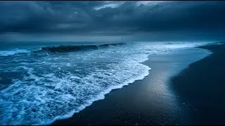 Peaceful Ocean Sounds at Night 🌊 | Fall Asleep Naturally & Wake Up Feeling Refreshed