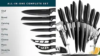 Hero Kitchen Knife Set / Ultra-Sharp High Carbon.