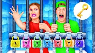 Побег из Комнаты Челлендж | Смешные Моменты от Happy Funny