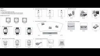 Listening B1, PET 3, Test 4, Part 1