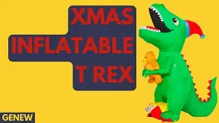 GOOSH - CHRISTMAS INFLATABLE T REX