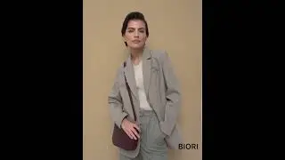 Маленькая женская сумочка из натуральной кожи BIORI (ищи на WB)