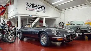 Jaguar E-type Series 3 V12 Roadster 1973 UK Numbers Matching 4 Owners & Documented History FOR SALE