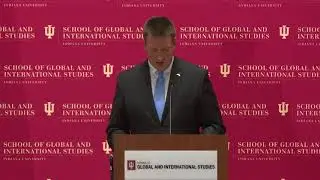 Prime Minister of Estonia J&uuml;ri Ratas speaks at SGIS